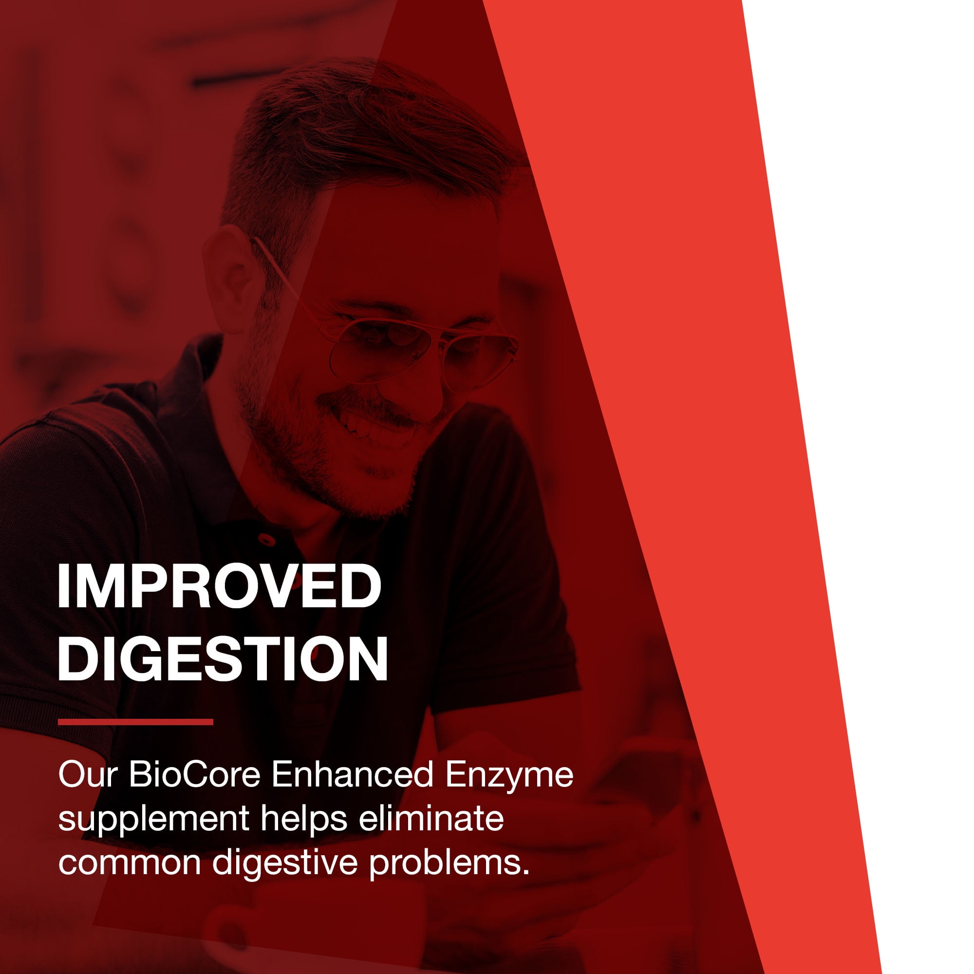 Protocol BioCore Enhanced Enzymes - Digestive Enzymes - 90 Veg Caps