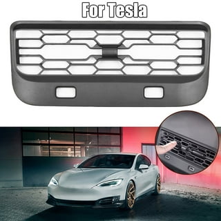 For Tesla Model Y Model 3 Front Mesh Grille Protective Cover Dust Proof  Front Air Inlet Vent Grille Protective Cover Accessories - AliExpress