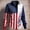 #01 Light Blue, variant on 4th of July Patriotic Button Down Blouse for Women 250th Anniversary USA Flag Print Retro Floral Embroidery Long Sleeve Collared Dressy Casual Tunic Tops for Independence Day, #01 Wine, XXL