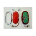 thumbnail image 2 of United Pacific 1942-48 Chrome Flush Mount LED Tail Light Assembly - Red Lens Tail Light FTL424803, 2 of 3