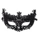 thumbnail image 4 of Glitter Masquerade Zulema Disfraces Accesorio Cubierta de la mascarada Negro 20 cm x 11 cm, 4 of 7