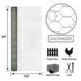 thumbnail image 2 of 60in x 150ft Galvanized Chicken Wire with 1in Openings, 2 of 5