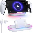 thumbnail image 1 of high quality Charging Stand For PS Portal, Charging Dock Station For Playstation Portal Remote Player with RGB Light, For PS Portal Accessories, 1 of 5