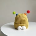 thumbnail image 3 of CHUMUD Women Woolen Hat Funny Couple Knitted Hat Cute Fall Winter Show Small Face for Outdoor Party Travel, 3 of 3
