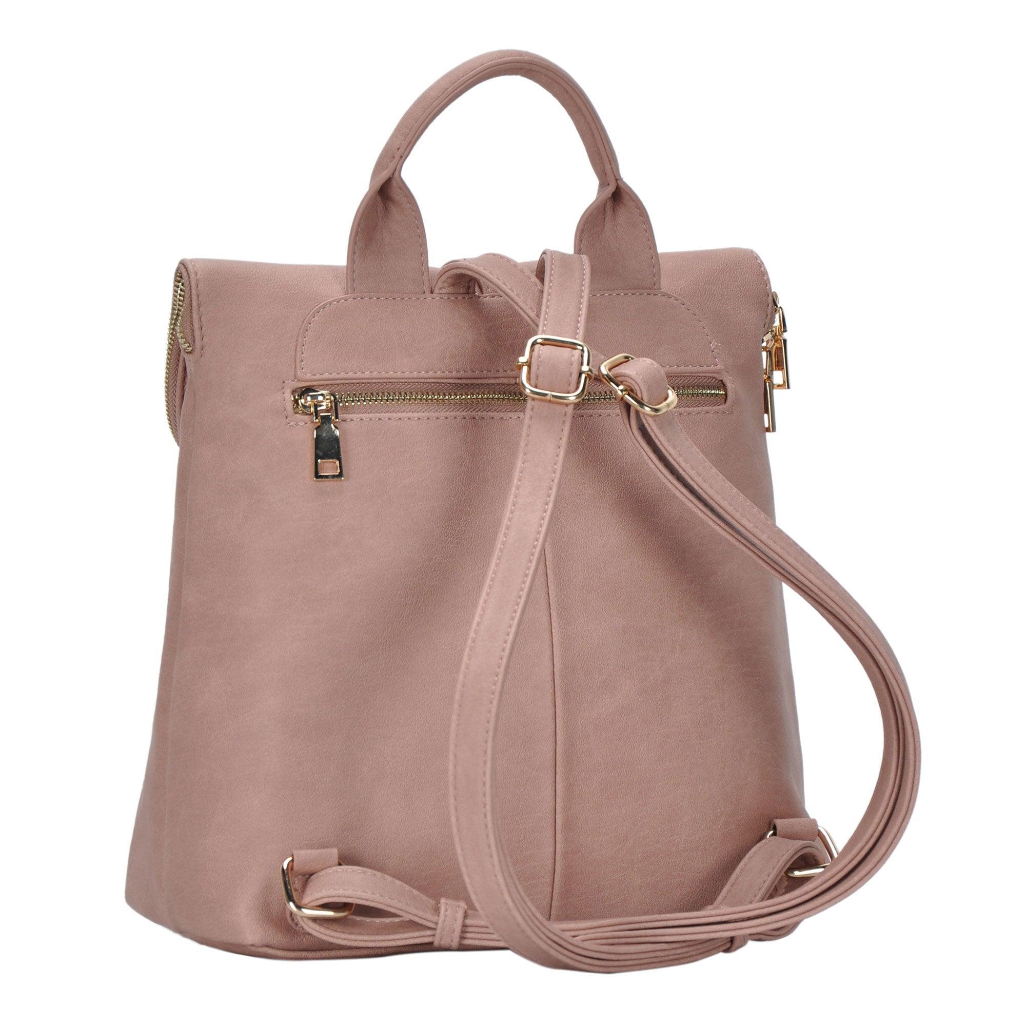 Miztique The Diana Backpack Purse for Women, Flap Over Tote 