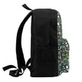 thumbnail image 5 of Zufioo Fun Panda Playing With Bamboo Leaves Pattern Adult Backpack,Wear-resistant and Breathable Multi-pocket Backpack, Suitable for Travel, Business and Outdoor Activities, 5 of 9