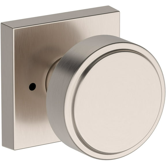 Baldwin Pv.Vas.Csr Vashon Privacy Door Knob Set - Nickel