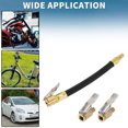 thumbnail image 2 of 1 Juego de Tubo de Extensión de Inflador de Neumáticos de 6.30 pulgadas Undeflatable 0.305inx32TPI para Coche Motocicleta Bicicleta, 2 of 6