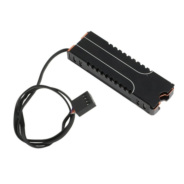 M.2 2280 SSD Heatsink, Intelligent Temperature Control PC M.2 2280 SSD Heatsink Heat Resistant for Computer
