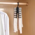 thumbnail image 3 of CHOK Japanese Style Tie Rack & Belt Organizer With Storage  A Multi-Functional Clothes Hanger Hook For Home  Scarf & Silk Scarf Hanger, 3 of 6