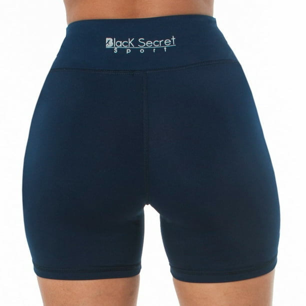 Leggins Fitness Biker Short Mujer Poliester Blacksecretsport
