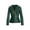 Mystic Moss, variant on Luis Leather Women's Peplum Drowned Green Genuine Lambskin Biker Leather Jacket Medium