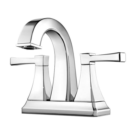 Halifax 4-inch Centreset 2-Handle Bathroom Faucet in Polished Chrome