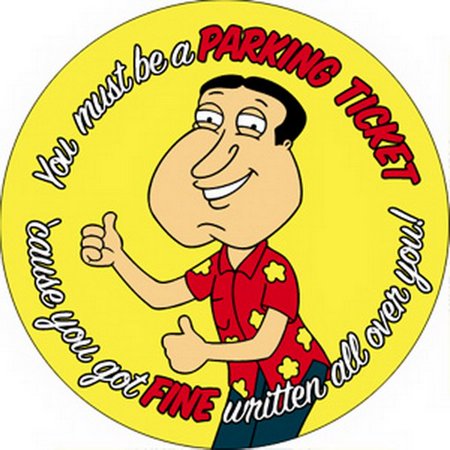 Cd Visionary Family Guy Quagmire Fine Button B Fg 0047 Walmart Com