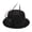 Black, variant on SPRING PARK Pet Cat Dog Hat Gentleman Fedora Cap for Puppy Small Pet Party