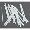 thumbnail image 5 of Daxwell Slim Plastic Milk Straws, Individually Wrapped, White, 5.75" x 3.7 mm, C10001366 (12,000; 24 Boxes of 500), 5 of 18
