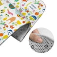 thumbnail image 5 of Yiaed Summer Animal Print Bathroom Mat Set 2 Pieces Mat Anti-Skid Pad Ultra Soft and Absorbent Bathroom Bath Mat Contour Bath Rugs for Toilet Base, 5 of 6