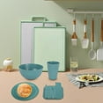 thumbnail image 4 of DPTALR 8-piece Set Of Straw Tableware Including Knives Forks Spoons Bowls Dishes Outdoor Portable Tableware Set, 4 of 6