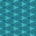 thumbnail image 1 of Ahgly Company Indoor Square Patterned Dark Cyan Green Area Rugs, 7' Square, 1 of 6