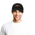thumbnail image 2 of DALIX Race Car Hats Dad Hat Baseball Cap Embroidered Custom Cotton Caps in Black, 2 of 7