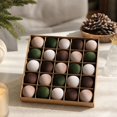 thumbnail image 2 of 2026 Christmas Home Party Decoration Flocked Christmas Ball Set Hanging Ornaments For Scene Decoration And Christmas Tree Christmas Celebration Party Supplies, 2 of 7