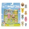 Bluey Neighborhood Friends 8 Pack, 2-2.5 Inch Articulated Figures, Ages 3+