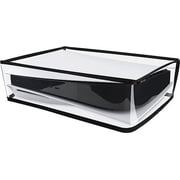 PlayVital Horizontal Transparent Dust Cover for ps5, Waterproof Dust Guard for ps5 Console, Anti Scratch Dust Proof Cover Sleeve for ps5 Console Digital Edition & Disc Edition