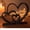 Black, variant on Zeiwohndc Love Statues Three Heart Sculptures 3D Printed Heart Figurines Desktop Decors