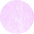 thumbnail image 1 of Ahgly Company Indoor Round Solid Purple Modern Area Rugs, 8' Round, 1 of 4