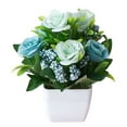 thumbnail image 1 of Realistic Artificial Bonsai Decorative UV Resistant Potted Fake Flower DIY Crafts Home Decor, 1 of 7