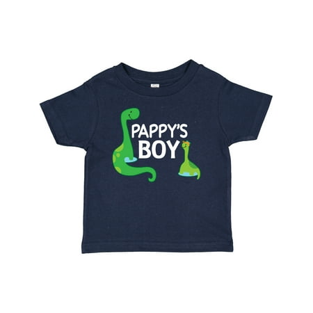 

Inktastic Pappys Boy Grandson Dinosaur Boys Baby T-Shirt