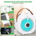 thumbnail image 2 of Mini Air Conditioner Fan Portable Cooling for Indoor and Outdoor Activities, 2 of 8