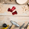thumbnail image 4 of Raindrops 8Pcs Planing Limiting Blocks Red Aluminum Quick Release for Woodworking Tools Accessories, 4 of 6