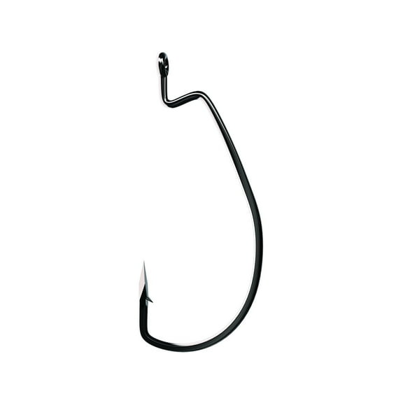 Eagle Claw Trokar Magworm XL Hook #5/0 Platinum Black 15PK