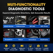 LAUNCH X431 PROS Elite Car Diagnostic Scan Tool All System Scan 32+ Services, CANFD DoIP, FCA Autoauth, 2 Years Free Update