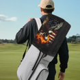 thumbnail image 4 of Yuyamidu Fire Eagle Golf Bag Cover American Flag Golf Bags Dust Cape for Men Women Golfer Almost Fits All for Tour Bags/Golf Bags/Carry Cart/Stand Bags, 4 of 8