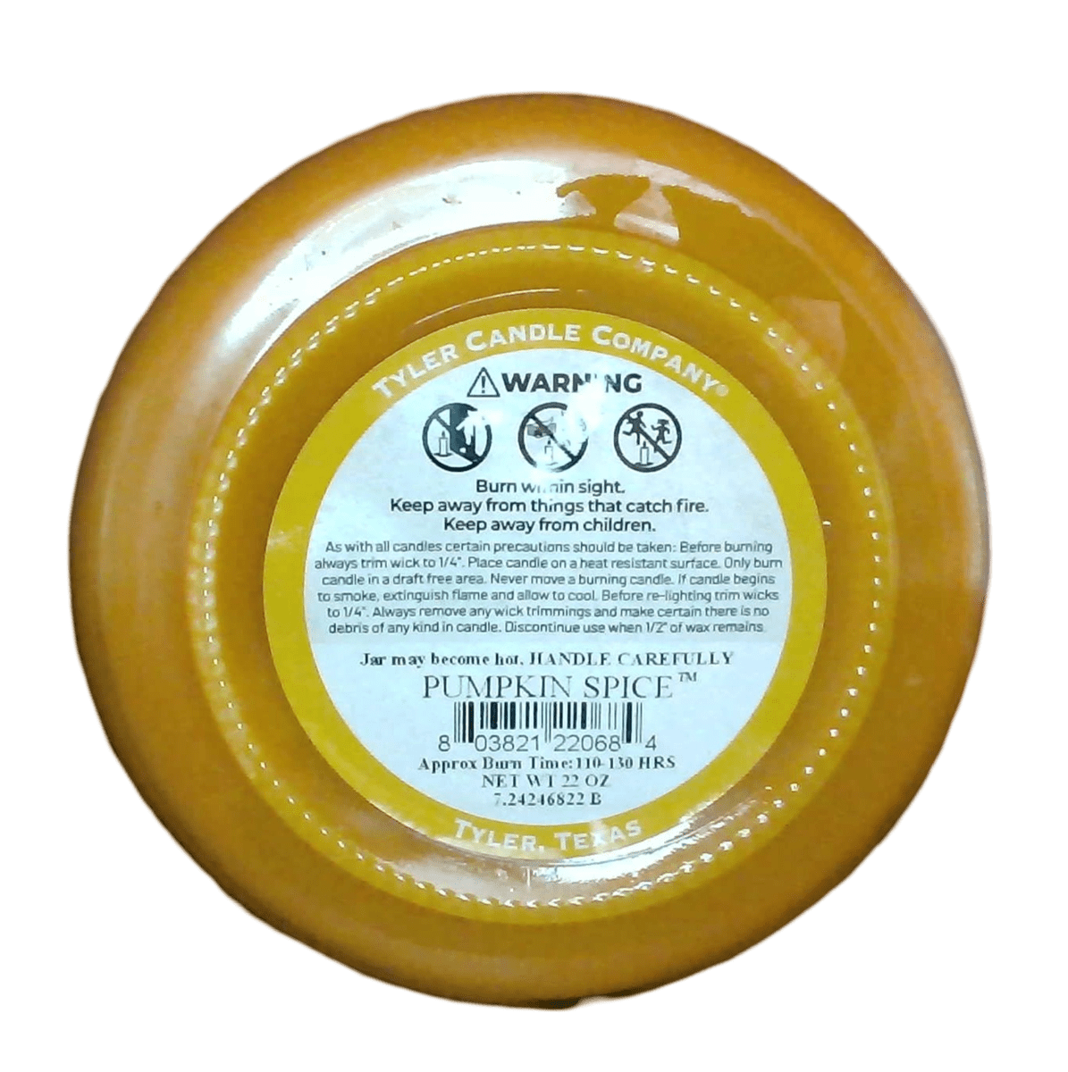 Tyler Candle Company - Pumpkin Spice - 22oz jar candle