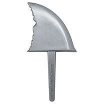 Shark Fin Gray Cake Topper, by DecoPac (24 Count)