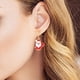 thumbnail image 4 of Fiudx Ofertas De La Semana Juego De Pendientes Navideños Con Diseño De Papá Noel, Pendientes Para Árbol De Navidad, Regalos Para Mujeres, 4 of 4
