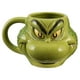 thumbnail image 1 of Taza de café de cerámica esculpida del Dr. Seuss Grinch, recuerdo coleccionable y maravillosa taza de café, 1 of 4