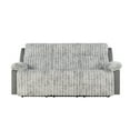 thumbnail image 3 of U6028 GREY RECLINING SOFA/CONSOLE RECLINING LOVESEAT/GLIDER RECLINER, 3 of 3