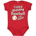 thumbnail image 3 of Inktastic Daddy Baseball Grandson Boys or Girls Baby Bodysuit, 3 of 5