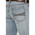 thumbnail image 4 of Rank 45 Men's 45&Reg; Pistol Wash Ambush Slim Straight Performance Stretch Denim Light Wash 31W x 34L  US, 4 of 4