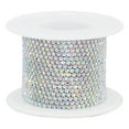 thumbnail image 1 of 1 Roll 10 Yards Rhinestone Chain,1.5mm Crystal Rhinestones Close Chain Roll, Crystal Claw Cup Chain, 1 of 5