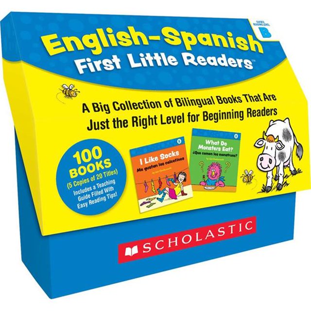SC-866804 Anglais-Espagnol Premiers Petits Lecteurs Niveau B Books&44; Multi Couleur