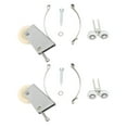 thumbnail image 2 of Sliding Door Window Roller Pulley Durable Sturdy Stainless Steel Set 2 Bathroom and Kitchen, 2 of 7