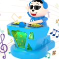 thumbnail image 2 of DJ handsome Divertido robot de plástico para diversión/truco, alivia el estrés, regalo de cumpleaños para niños, 2 of 5