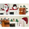 2 Packs by queshizheHangs,2024 Latest Wooden Christmas Door Topper