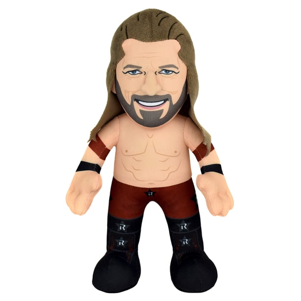 Bleacher Creatures Wwe Edge Figura de felpa de 10"": una leyenda de la lucha libre para jugar y exhibir