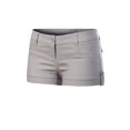 thumbnail image 3 of Made by Olivia Women's Juniors Body Enhancing Ripped Hole Mini Shorts/ NEW PRODUCTION Silver 2XL, 3 of 4